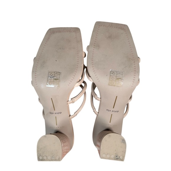 DOLCE VITA Patsi Cafe Leather Heels - Picture 6 of 8